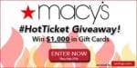 macy's hot ticket giveaway image