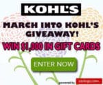 kohl's giveaway image