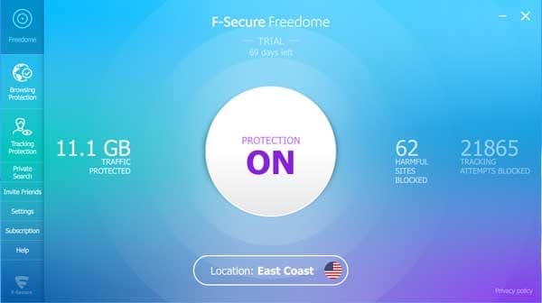 freedome vpn service image